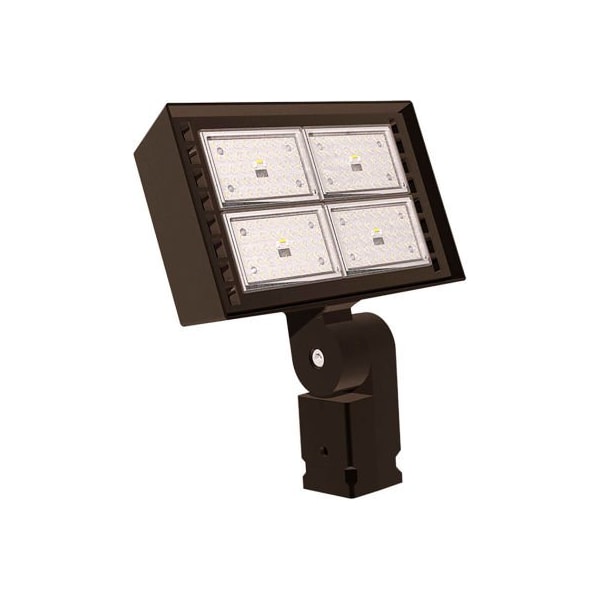 Hubbell Lighting Hubbell Outdoor Ratio LED Floodlight, 14000L, 124W, 50K, Wide Dist, Trunnion Mt, 120-277v RFL4-120-5K-T - main
